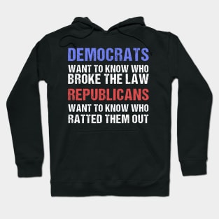 Republicans Want to Know Who Ratted Them Out Hoodie